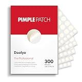 Daolyo Pimple Patches for Face, 4 Size 300 Counts Hydrocolloid Acne Patches