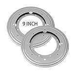 2Pack 9" Lazy Susan Hardware 5/16 Thick Turntable Bearings 750lbs Load Capacity Lazy Susan Turntable Swivel Plate Base for Rotating Table, Kitchen Storage, Serving Tray, Corner Shelves, Book Rack