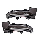 Set LED Side-Mirror Indicators - compatible with Skoda Octavia III 2013-2020 & Volkswagen T-Roc 2017-2020 / T-Cross 2019- - Smoke - incl. Dynamic Running Light