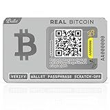 Ballet REAL Bitcoin - The Easiest Cryptocurrency Cold Storage Card - Crypto Hardware Wallet, Safeguarding Your Digital Assets (Single)