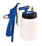 Dynastus Siphon Air Spray Gun for Spraying Oil-Based or Latex Paints, with Filtering and Cleaning Kits