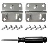 NZRAQK Cooler Plastic Hinges Kit Replacement for Coleman Coolers, Quality Stainless Steel Construction, Will Never Broken and Come Loose, 2 Pack