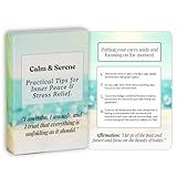 Positive Daily Affirmation Cards for Men and Women 50 Exercises & Affirmations for Anxiety and Stress Relief, Healing Activities, Tools & Management Techniques, Meditation Cards for Healing