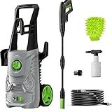 Pressure Washer, Patoolio Power Washers with Foam Cannon 4200PSI for Fences/Patios/Decks/Patios and Cars Powerwasher