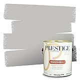 PRESTIGE Paints Interior Paint and Primer In One, 1-Gallon, Eggshell, Comparable Match of Benjamin Moore* Smoke Embers*