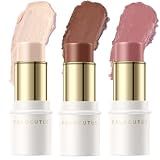 3 Pcs NEUTRAL Contour Stick Set,Professional Makeup Kit for All Skin