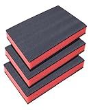 Tool Box Organizer 18x12x2 Inch Toolbox Foam Inserts Shadow Foam Tool Chest Drawer Thick Liner (2 Pack)