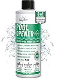 BubbyShine, 3in1 Pool Start Up - 20,000 Gallon Pool Opening Kit For Above Ground Pool, Pool Opening Kit for Inground Pools, Pool Starter Kit, Salt Water & Chlorine Compatible Pool Chemicals