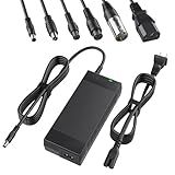 Qoovi UL Certified 42V 2A Electric Scooter Charger with 7-in-1 Plugs for Electric Bike 36V Lithium Battery,Compatible with Razor,Gotrax,Jetson,Voyage,Ninebot,Segway,Swagtron,Pocket Mod, Sports Mod