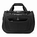 Travelpro Maxlite 5 Softside Lightweight Underseat Carry-On Travel Tote, Overnight Weekender Bag, 18-Inch — Black