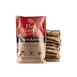 Tiki Fire Starter 10-Pack – Easy-to-Use Wood Pellet Fire Starters for Smokeless Outdoor Fire Pits & Indoor Fireplaces, Quick Lighting for Smokeless Fires, Ideal for Camping, Backyard, and Fireplaces