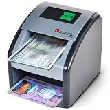 Cassida Omni-ID 2-in-1 Currency Counterfeit Detector with UV Identification Verification Lights – Bill Checker with Infrared, Magnetic and Ultraviolet Sensors - Pass/Fail Display (Pass/Fail + UV)