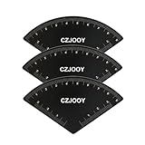 Easy Eyebrow Mapping Brow Ruler Mapping Tool Kit Stencil Pmu Microblading Reuse Metal Shaping Ruler 1 Minitue Fast Drawing Guide for Eyebrows Design (3Pcs/Pack)