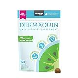 Nutramax Dermaquin Skin Support Supplement for Large Dogs, Supports Healthy Response to Allergens, with Hardy Kiwi, Omega-3s, and More, Tasty Soft Chews, 60 Count