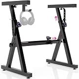 Liquid Stands Piano Keyboard Stand - Z Style Adjustable and Portable Heavy Duty Music Stand for Kids and Adults -Fits 54-88 Key Electric Pianos - Sturdy Musical Keyboard Stand (Black)