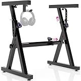 Liquid Stands Piano Keyboard Stand - Z Style Adjustable and Portable Heavy Duty Music Stand for Kids and Adults -Fits 54-88 Key Electric Pianos - Sturdy Musical Keyboard Stand (Black)