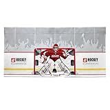 EALER HTST80 7FT/8FT x 16FT in 1 - Heavy Duty Hockey Shooting Tarp - Goal Practice Target -Built-in Shooter Tutor – Great Hockey Net Replacement - Garage & Wall Protection