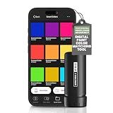 Spectro 1 Pro Spectrophotometer Paint Color Matching Tool with Charging Cable & Carrying Pouch, Portable Color Reader, Colorimeter Spectrometer Color Sensor, Paint Scanner & Color Meter for Designers