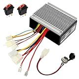 EOPOAYI 24V Control Module Kit Replacement for Razor E200 E300 Electric Scooter MX350 Dirt Rocket Pocket Mod, E300 Speed Controller Upgrade Kit with On Off Switch Charger Port