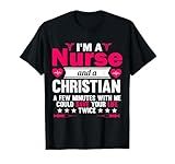 RN LVN CNA Nurse Grad Christian Cool Nursing Graduate Gift T-Shirt