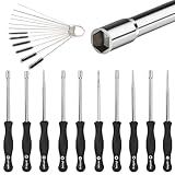 NEW B1919 10Pcs Carburetor Adjustment Tool, Carburator Adjusting Kit for 2-Cycle Small Engine, Nickel Protective Layer for Electroplating Industry, Applicable to Husqvarna Stihl, Etc