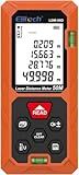 Elitech Laser Measuring Tool 165ft, Laser Distance Meter with Area/Volume/Pythagoras Mode, Backlit LCD, 99 Data Records, ±2mm Accuracy, Ft/In Unit Switch, Ideal for Home DIY & Interior Design–LDM-50D
