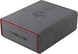 Gamegenic Token Keep - Premium Token Box for Safe Storage, Fits Dungeon 1100+ and Dungeon S 550+, Holds Tokens, Dice, and Cards, Fully Usable During Gameplay, Gray/Red Color, Made
