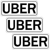 3PCS Delivery Vehicle Car Magnet, Flex Driver Car Signs, Delivery Driver Magnetic Signs Car Door and Bumper Sign, High Reflective Waterproof Weather-Resistant