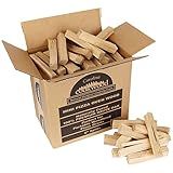Carolina Cookwood Mini Pizza Oven Wood 6 Inch Firewood Pizza Logs Naturally Cured White Oak Hardwood for Portable Wood Pizza Ovens 790 Cubic Inches, Approximately 12-14lbs