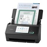 ScanSnap iX2500 Premium Wireless or USB High-Speed Cloud Enabled Document, Photo & Receipt Scanner with Large 5" Touchscreen for Mac or PC, Includes 4-Year Protection Plan