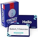 French Conversational Phrases Flash Cards – 75 Everyday Sayings with Audio & Pronunciation Guide – Language Learning Tool for Students, Travelers & Adults – Briston French Edition