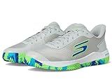 Skechers Men's Pickleball Viper Court Pro 2.0 Sneaker, Gray, 9.5 Medium