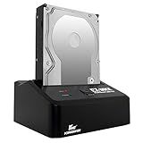 Kingwin USB 3.0 Hard Drive Docking Station for 2.5” & 3.5” SATA HDD/SSD, Hot Swap, Tool-Free, UASP Support, 5Gbps High-Speed Transfer, PC Laptop Backup & Storage.