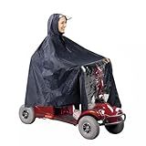 Mobility Scooter Rain Cover for Riding, Mobility Scooter Accessories, Electric Scooter Cover Waterproof Outdoor Poncho Accessories, Enclosed Mobility Scooters for You, Protect from Rain Snow and Sun