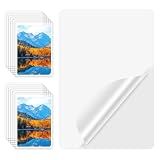 100Pcs Index Card Laminating Pouches 5.3 x 3.7 File Card Laminating Pouches Thermal Laminatings Sheets Business Cards Laminatings Pouch for Work Permits Pass Student ID Cards, 5 Mil