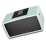 SavvyBloom Simple Music Player for Seniors, Audiobook Player Easy to Use with Large Button for Elderly with Dementia, Blind, Alzheimer's, No Need WiFi/Bluetooth, with 32GB TF Card, Cyan