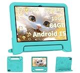 COLORROOM 2026 Upgraded Android 15 Tablet, 10inch Kids Tablet, Octa-core CPU, 10GB+64GB+1TB Expand Tablets for Kids with Kids Space, Parental Control, 6000mAh Big Battery,Touchscreen Tableta,Pink