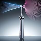 RANVOO AirJet II [Upgraded Jet Clean] Sonic Electric Toothbrush, 100% Plaque Removal, White for Adult Protect Gum Orthodontic Teeth Clean Rechargeable Gift with 3 Pro Brush Heads, Graphite Gray