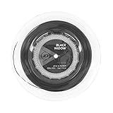 Dunlop Sports Black Widow Tennis String, Black, 16G, 660' Reel