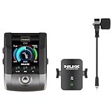 NUX B-6PRO 2.4GHz Wireless Microphone System for Saxophones, Utra-Low Latency,165 feet Range, Auto Pairing, Frequency Hopping, Perfect for Trumpets, Brass, Woodwind Instruments