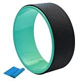 NGT 13 Inch Yoga Wheel for Back Pain Relief and Stretching - Strong & Comfortable Dharma Yoga Prop for Flexibility, Balance & Core Strength - Durable Exercise Wheel