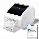 Omezizy Bluetooth Shipping Label Printer 4x6 - D520BT Bluetooth Thermal Label Printer for Small Business, Shipping Packages, Compatible with USPS, Shopify, Amazon, Tiktok