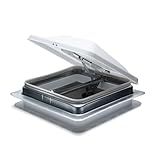 HENG’S INDUSTRIES One New 14" White Cargo Universal Roof Vent with a White Lid | Campers, RVs, Trailers, Travel Vans | Part Number 71111A-C1G1