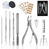 2026 Upgraded Ingrown Toenail Removal Kit, Ingrown Toenail Treatment, Stainless Steel Ingrown Toenail Corrector, Surgery Grade Ingrown Toenail Tool Tool By Dualeco