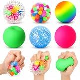 6 Set Squishy Sensory Stress Squeezing Balls for Adults