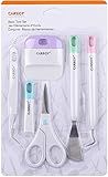 CAREGY Craft Vinyl Weeding Tools Set, Precision Craft Tools Kit, Weeding Kits for Cricut/Silhouette/Siser/Oracal 631/651/751 Vinyl
