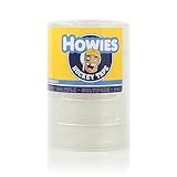 Howies Hockey - Clear Hockey Tape 5 Pack - Shin Pad/Sock Tape - Strong Grip, Long-Lasting Adhesive for Ice Hockey, Soccer, Athletics - 1 Inch x 25 Yards - Professional Quality