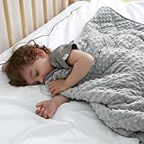 MAXTID Weighted Blanket for Kids 5lbs 36"x48" Cotton Kids Blanket for Boys & Girls Weighted Throw Blanket Children Bedding Gifts for 3 4 5 6 7 8+ Year Old Kid Small Weighted Comfort Blankets