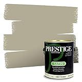 Prestige Paints E400-T-SW6164 Exterior Paint and Primer in One, 1-Gallon, Satin, Comparable Match of Sherwin Williams Svelte, 1 Gallon, SW164-Svelte Sage