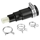 Dreyoo Garbage Disposal Dishwasher Connector Kit Compatible with Insinkerator Garbage Disposals, Dishwasher Drain Hose Adapter Include Inlet Connector, Clamp and Spring Clamp